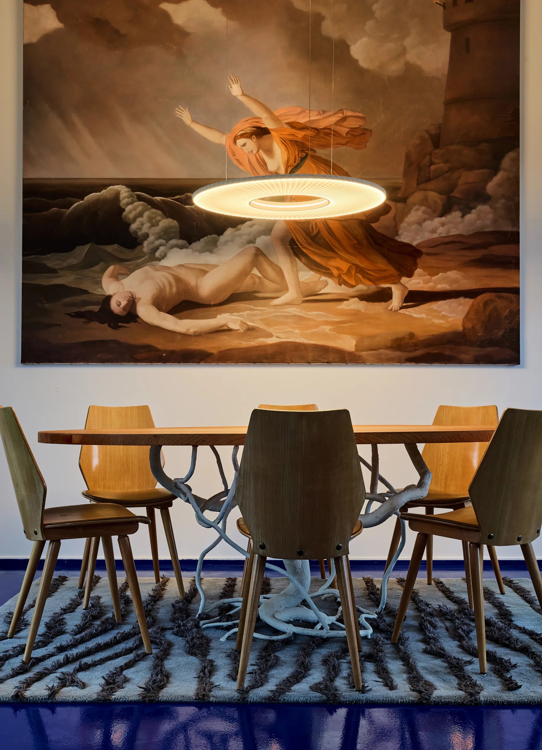 Iris Pendant Horizontal 80